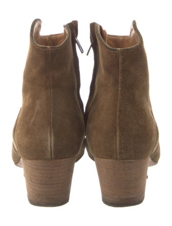 Isabel Marant Suede Western Boots