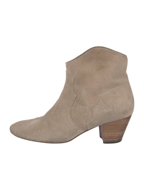 Isabel Marant Suede Western Boots