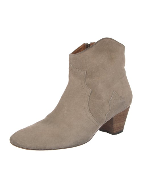 Isabel Marant Suede Western Boots