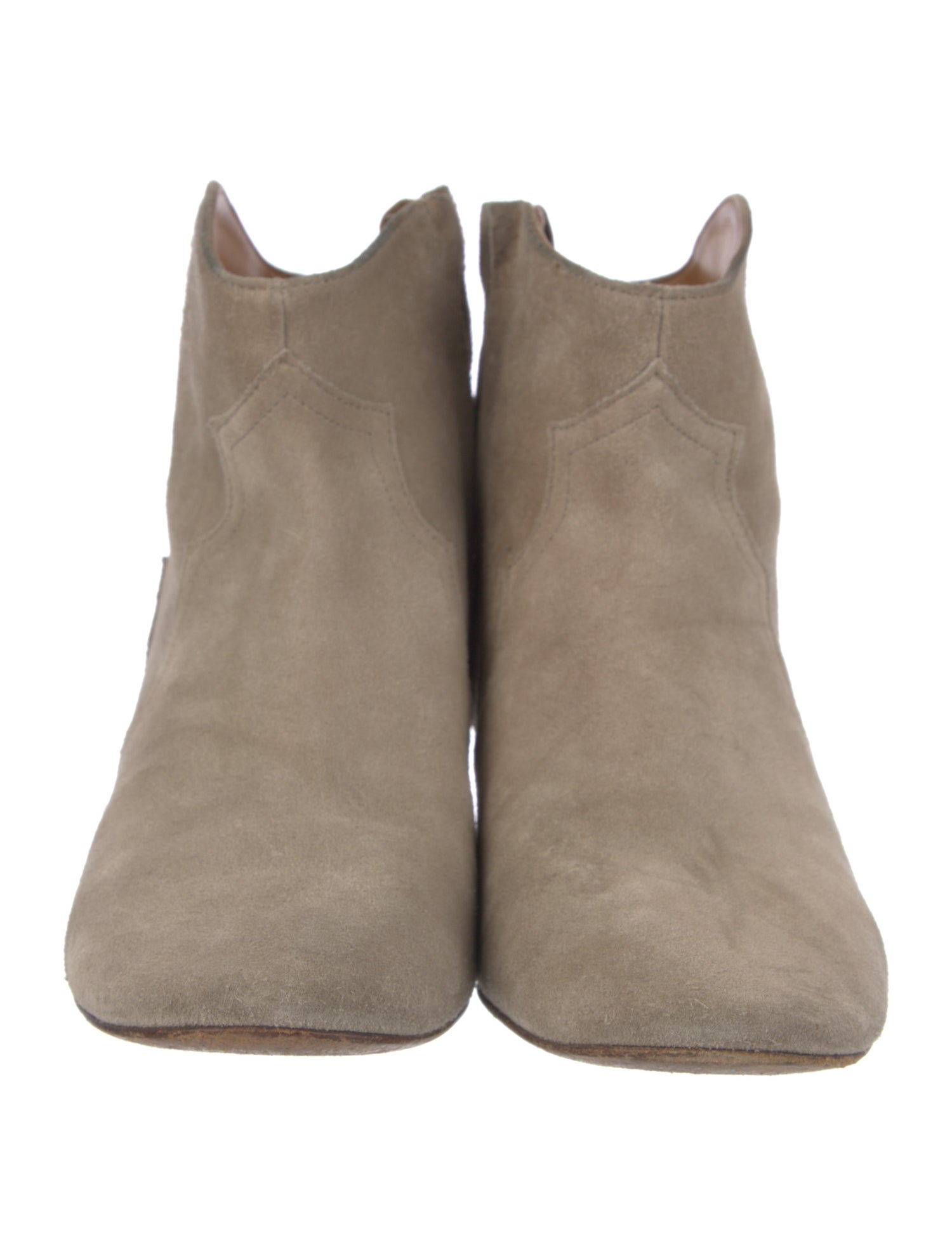 Isabel Marant Suede Western Boots