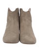 Isabel Marant Suede Western Boots