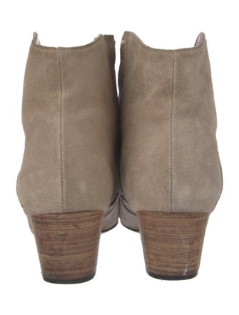 Isabel Marant Suede Western Boots