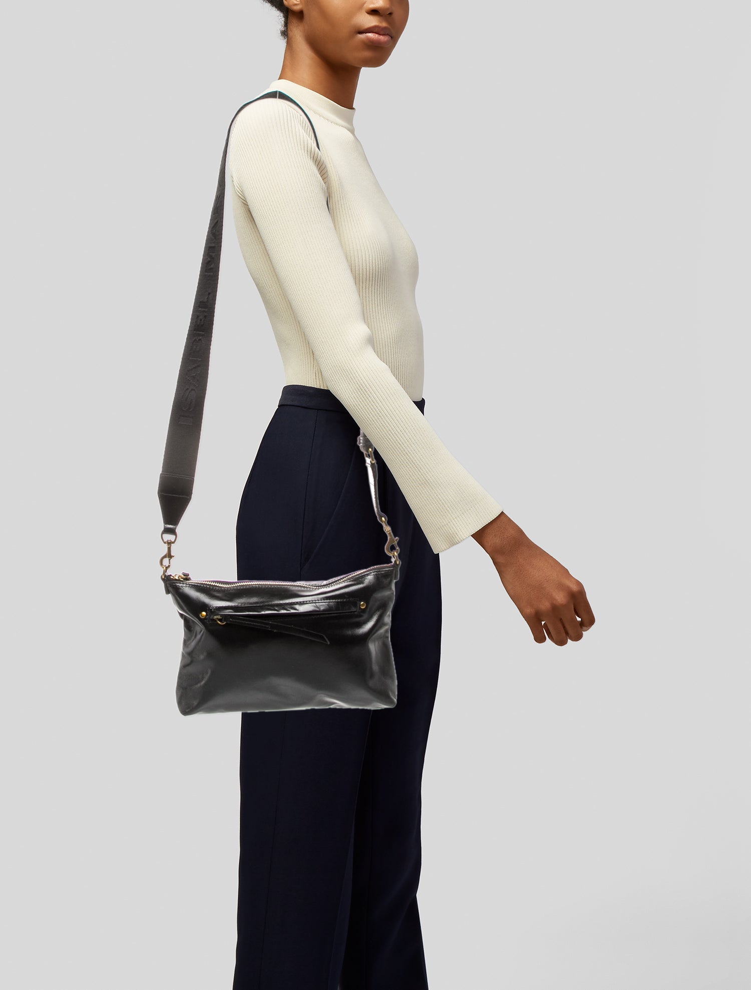 Isabel Marant Leather Messenger Bag