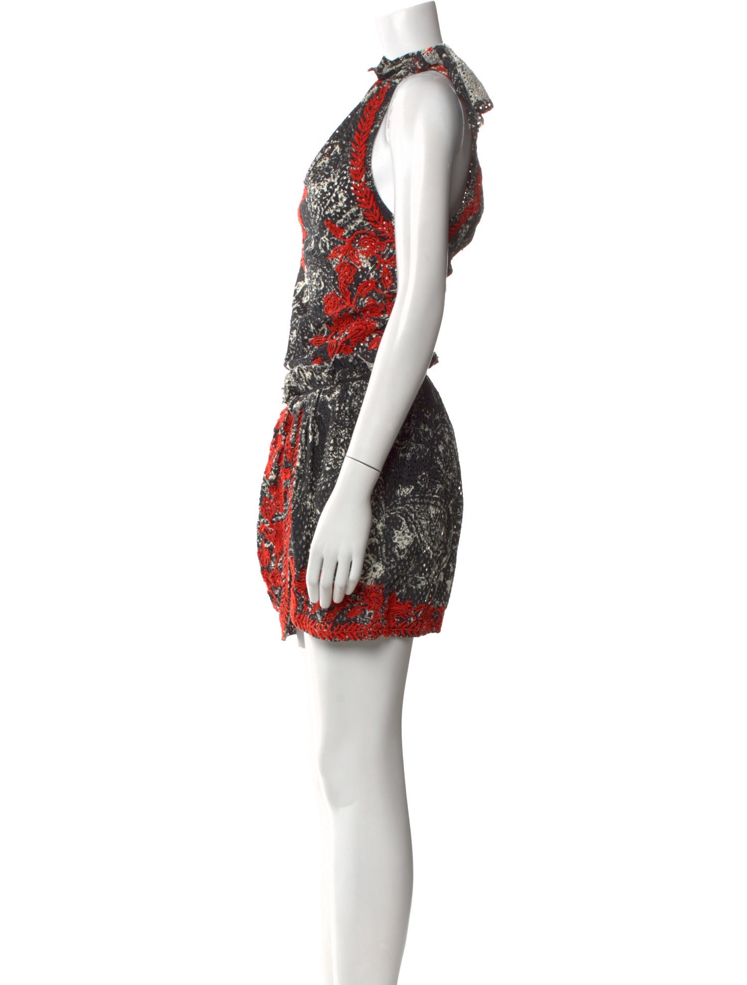 Isabel Marant Printed Mini Dress