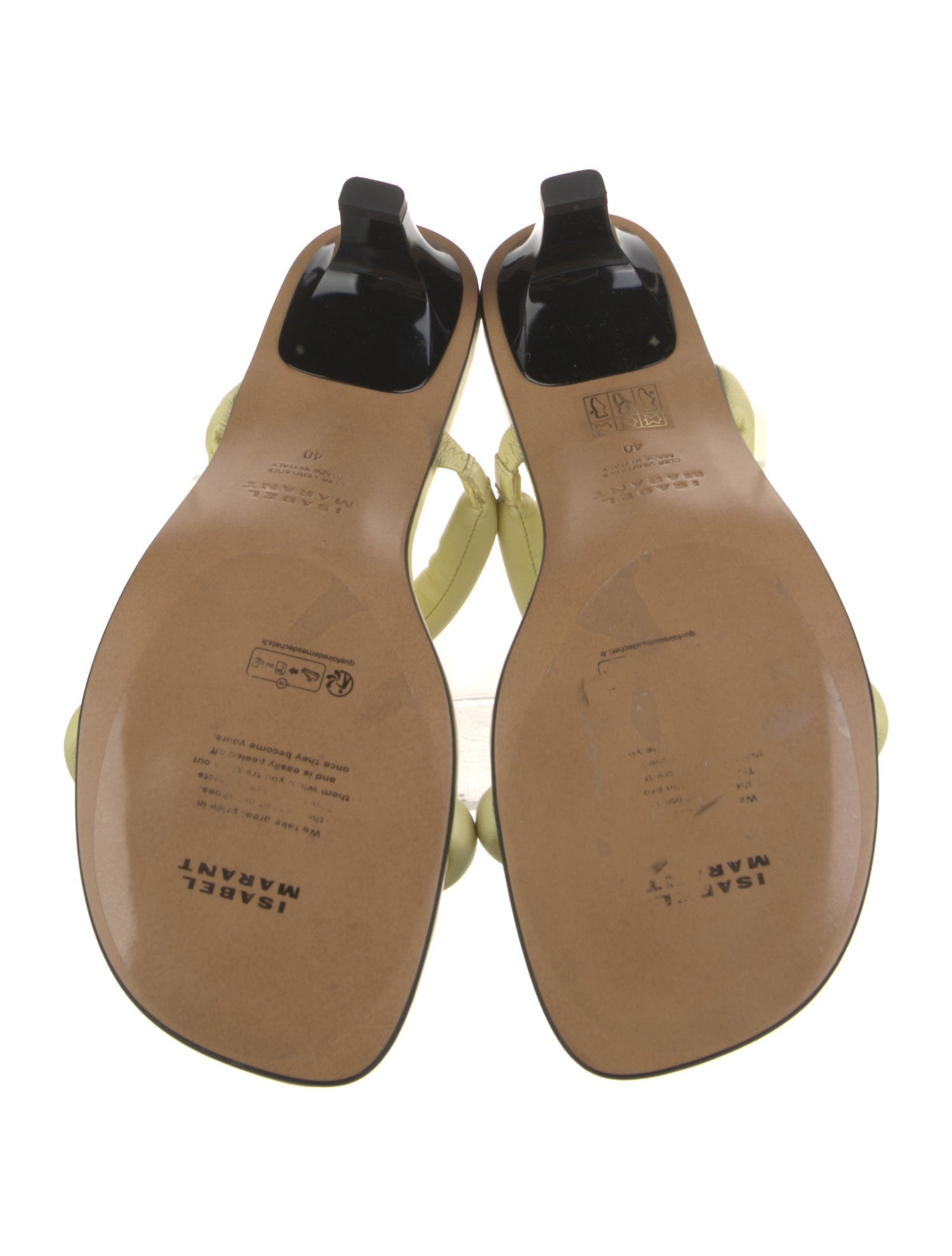 Isabel Marant Leather Slides