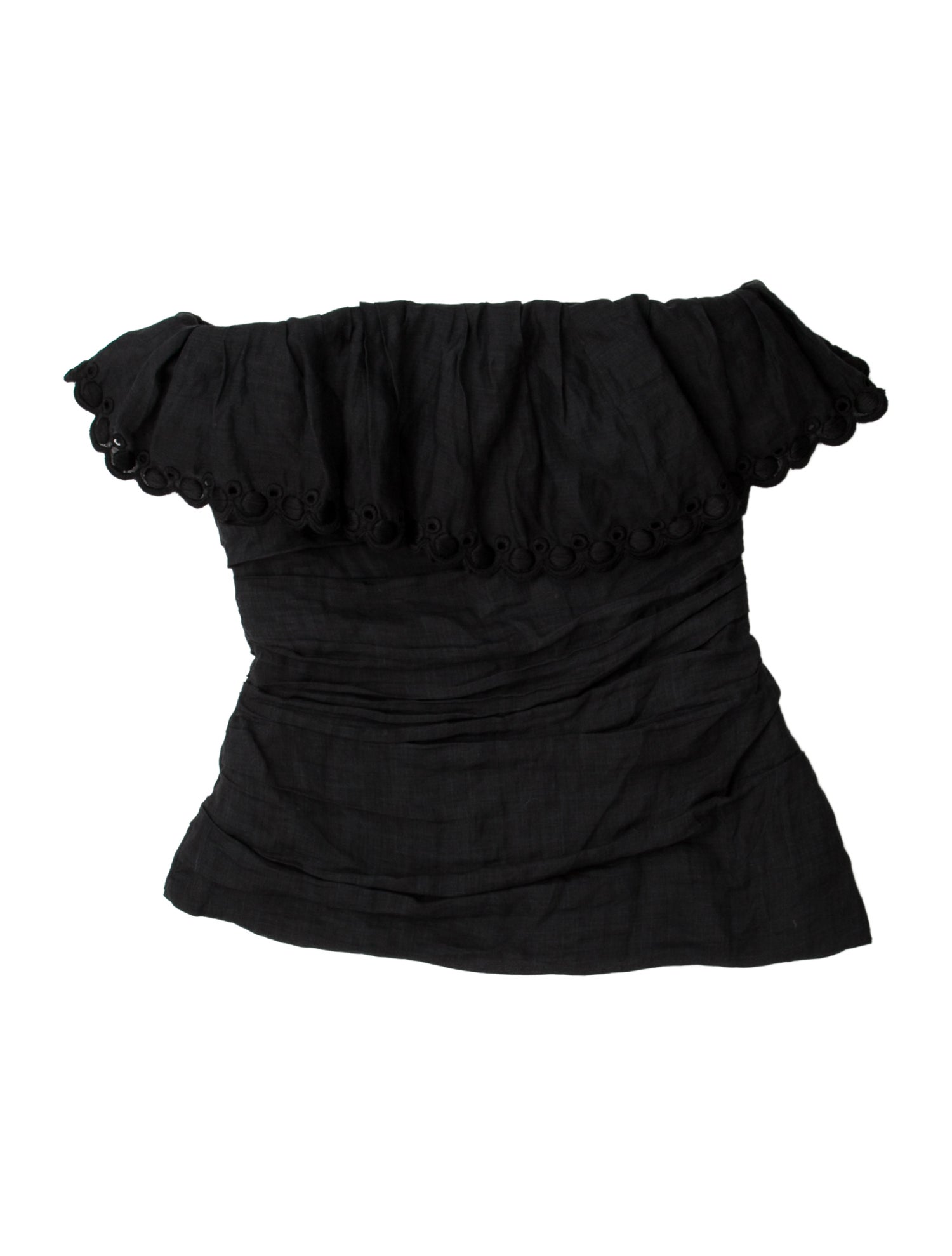 Isabel Marant Strapless Crop Top