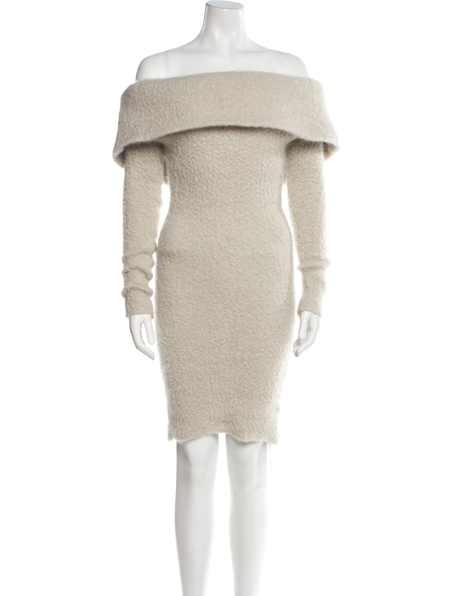 Isabel Marant Off-The-Shoulder Knee-Length Dress w/ Tags