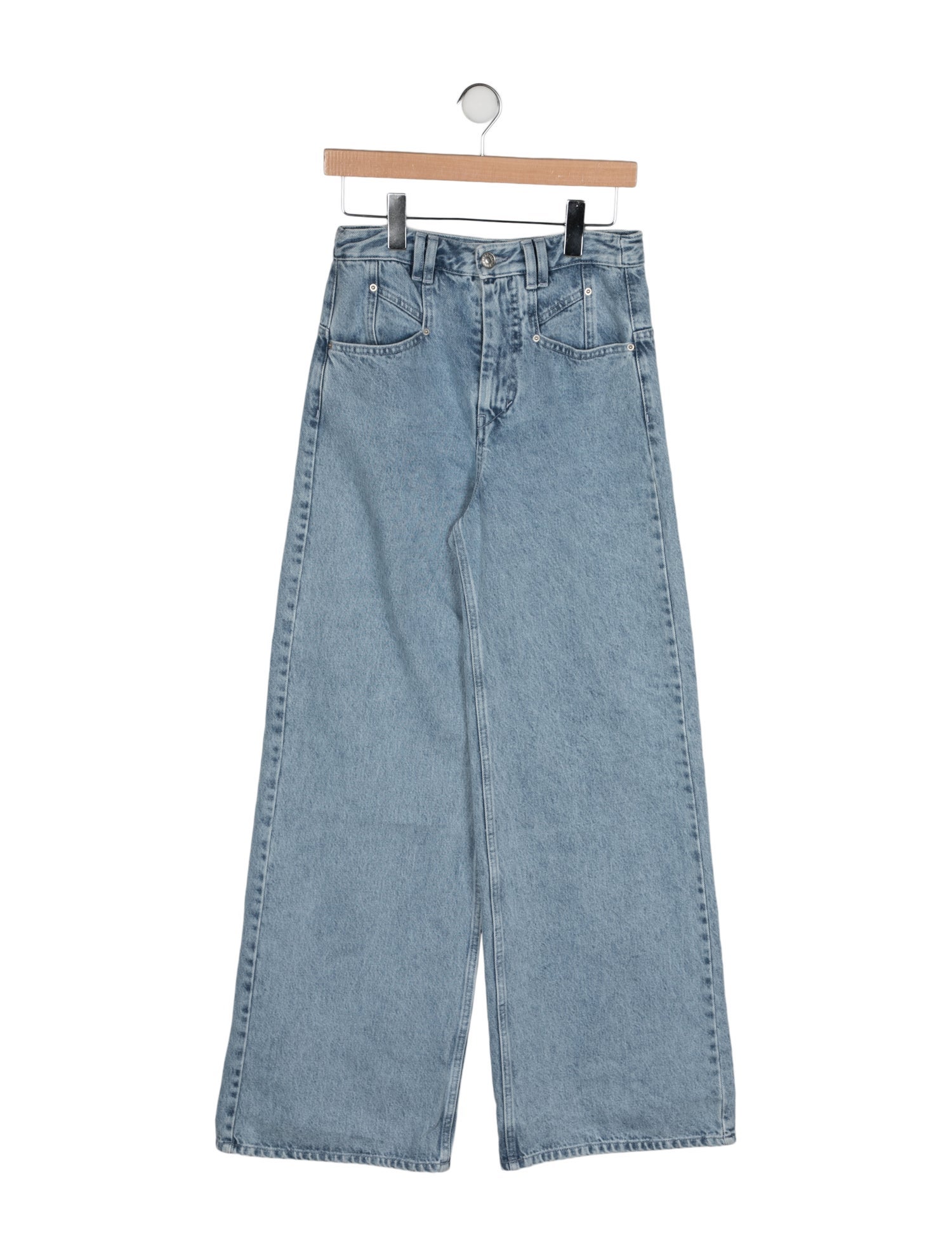 Isabel Marant High-Rise Wide Leg Jeans