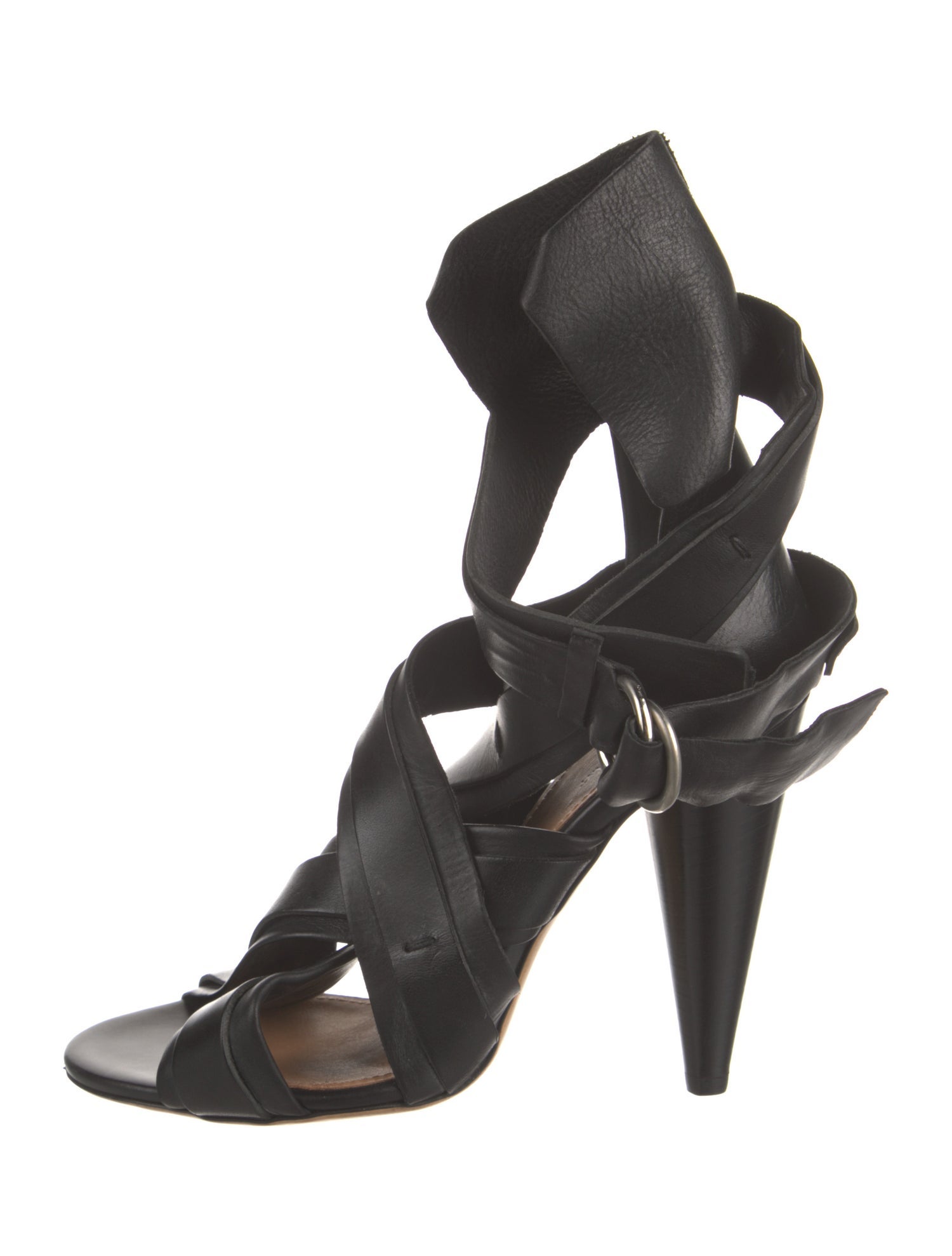 Isabel Marant Leather Gladiator Sandals