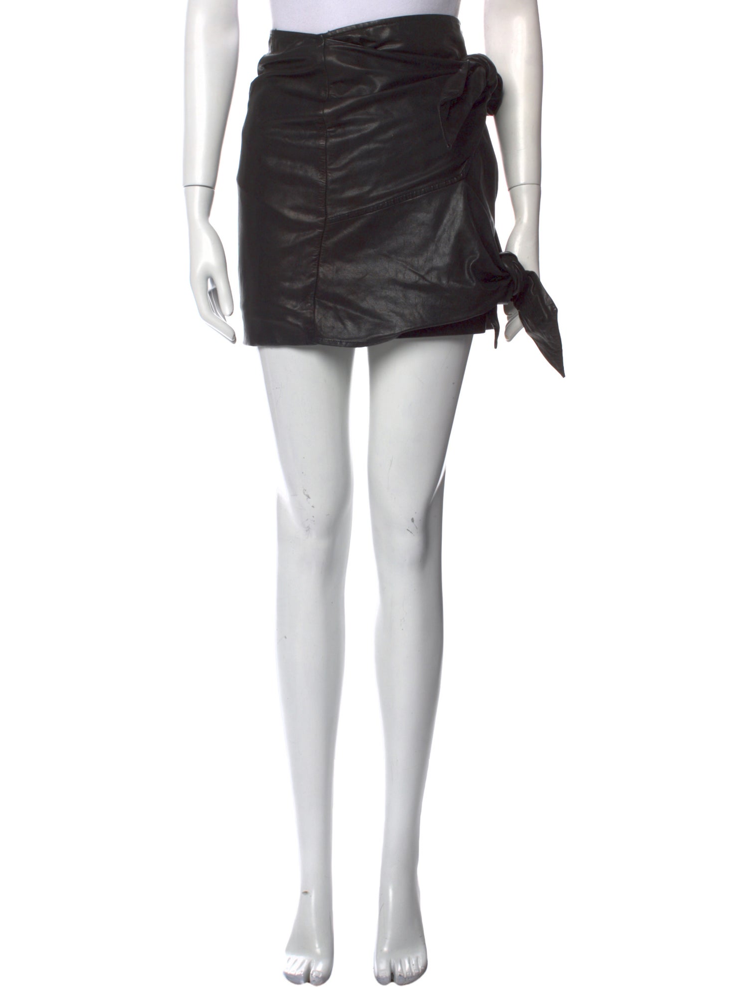 Isabel Marant Leather Mini Skirt