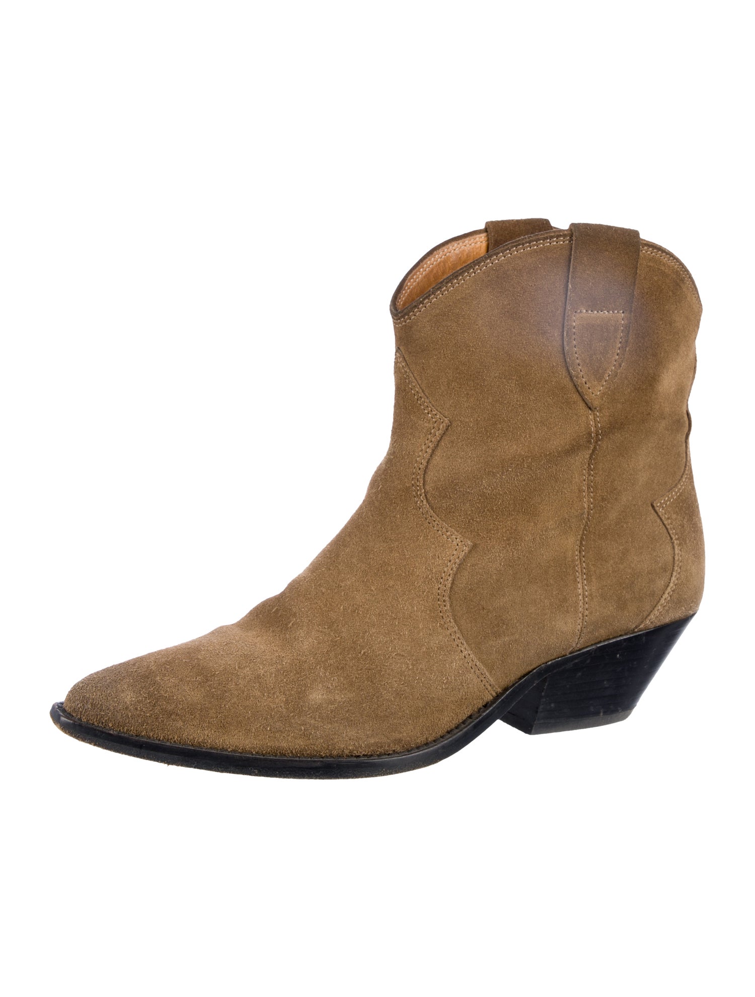 Isabel Marant Suede Western Boots