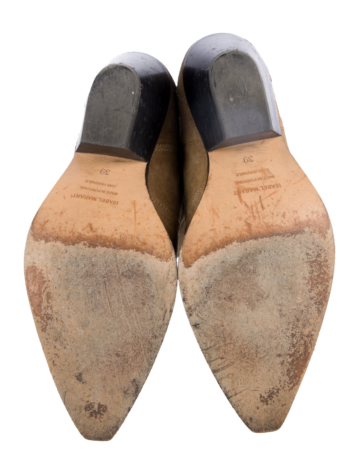 Isabel Marant Suede Western Boots