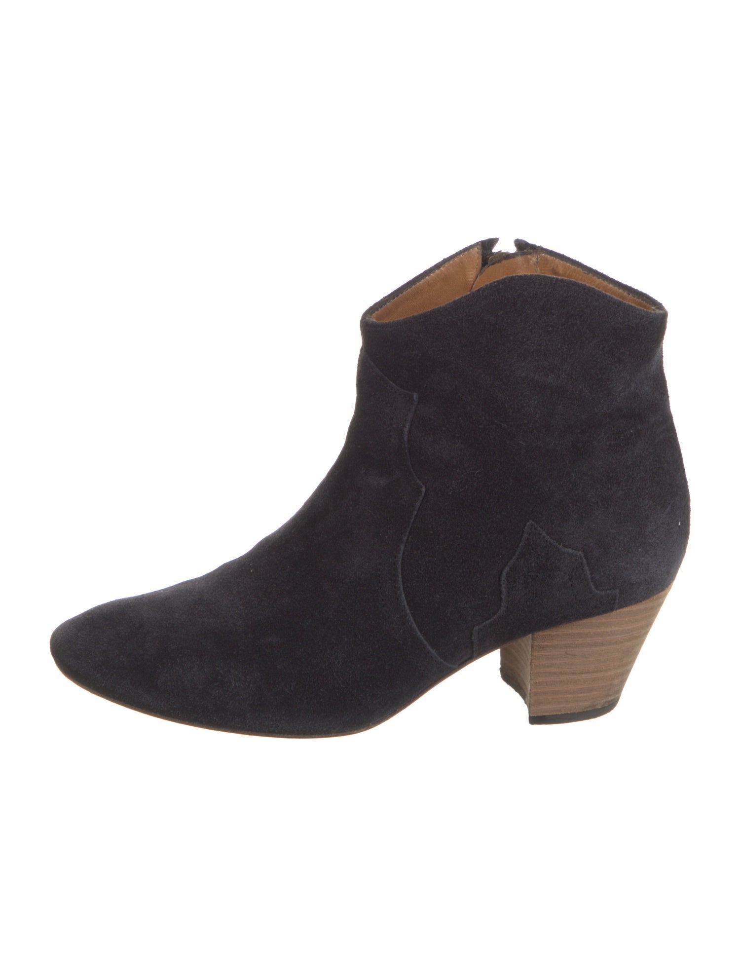 Isabel Marant Suede Western Boots