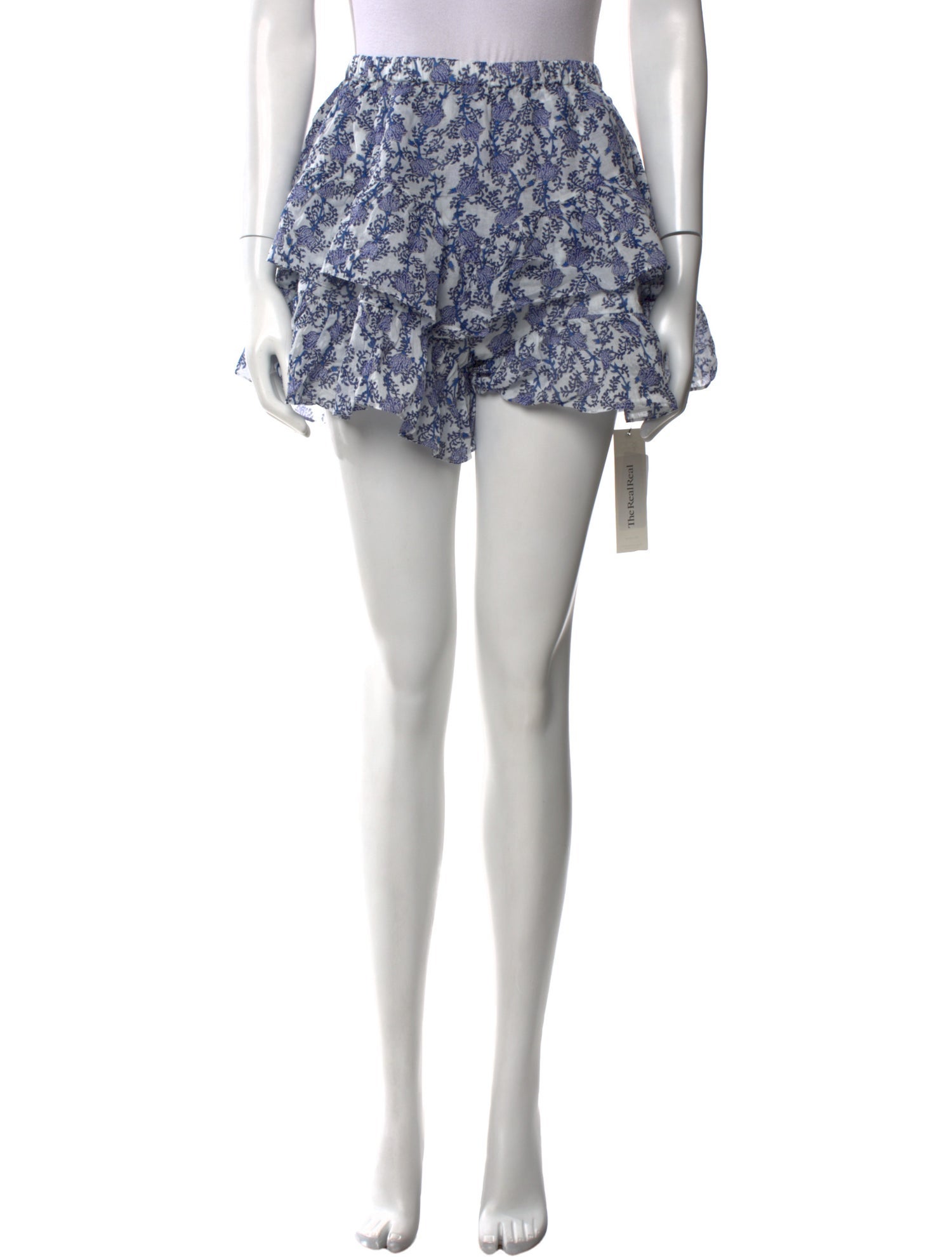 Isabel Marant Floral Print Mini Shorts