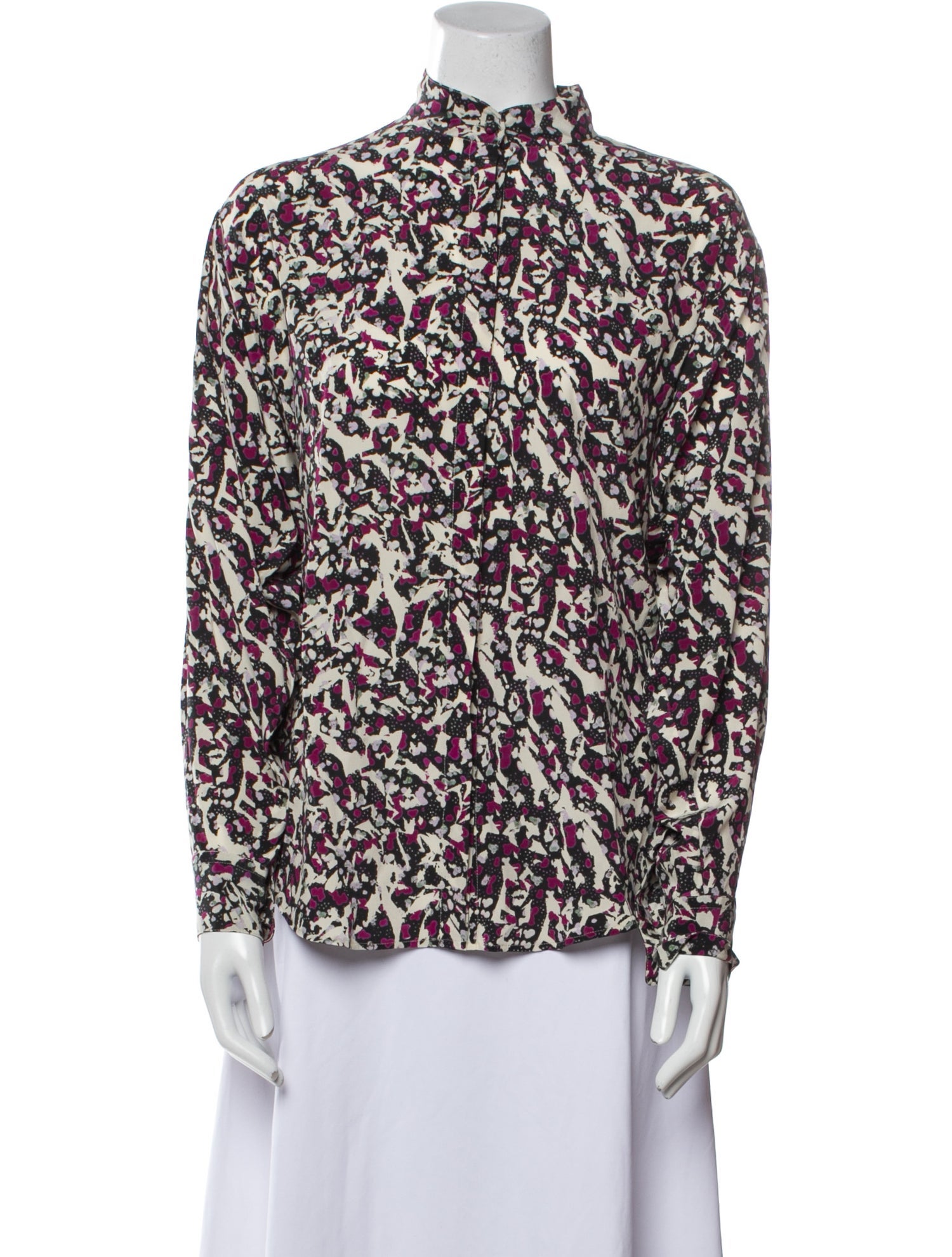 Isabel Marant Silk Printed Blouse w/ Tags