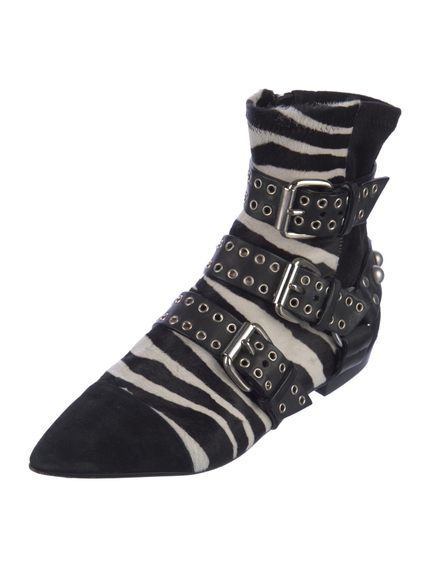 Isabel Marant Ponyhair Printed Boots