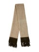 Isabel Marant Alpaca Colorblock Pattern Scarf