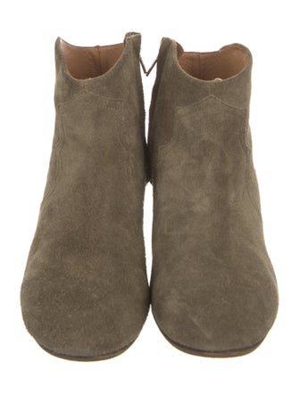 Isabel Marant Suede Western Boots