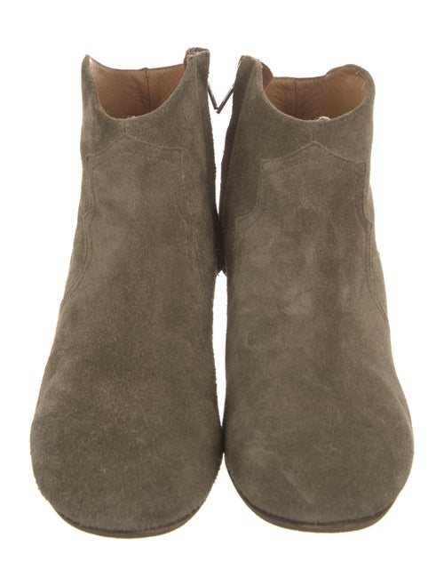 Isabel Marant Suede Western Boots