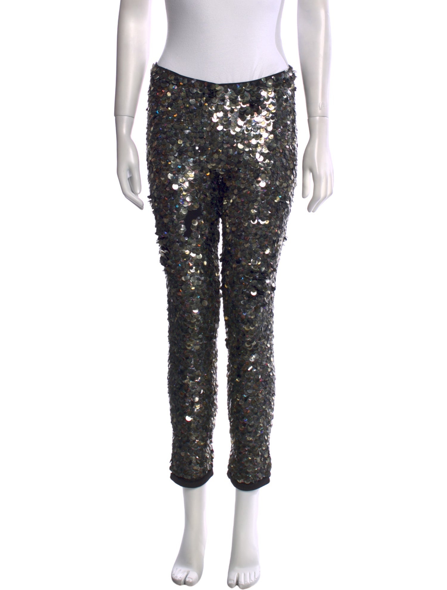 Isabel Marant Patterned Skinny Leg Pants