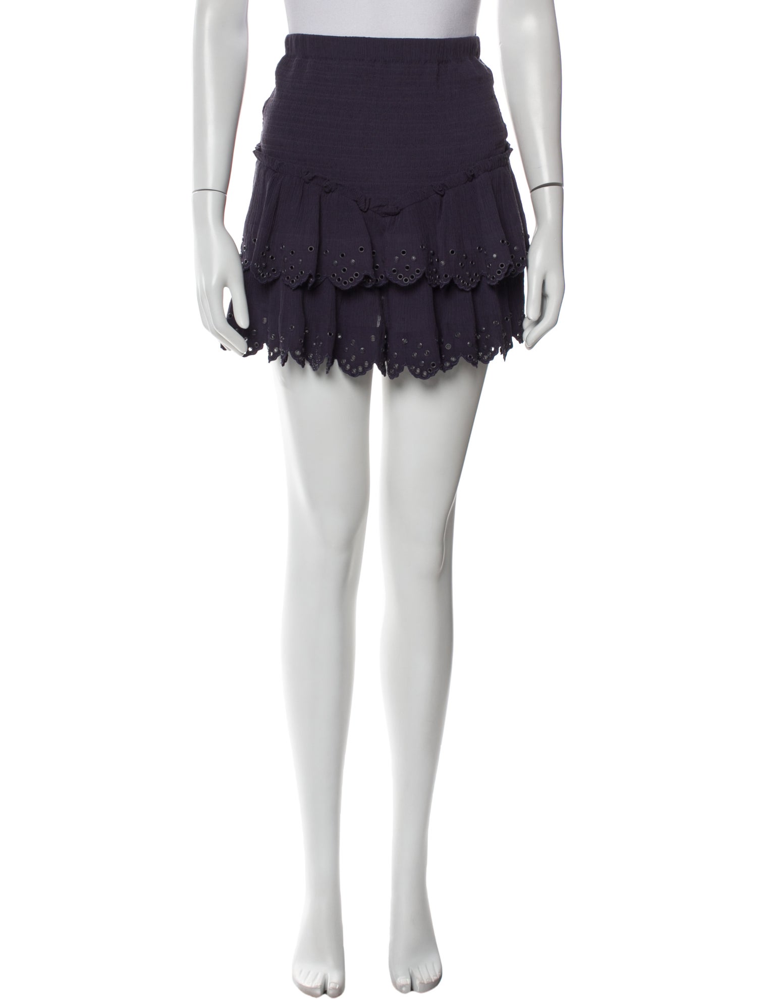 Isabel Marant Studded Accents Mini Skirt