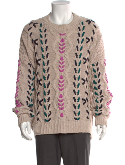 Isabel Marant Patterned Crew Neck Pullover