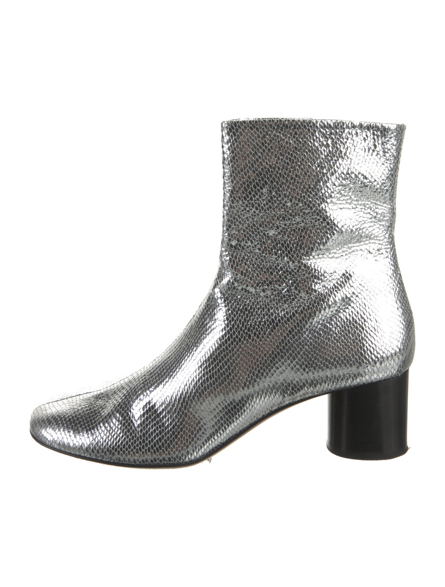 Isabel Marant Leather Animal Print Boots