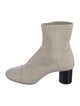 Isabel Marant Suede Colorblock Pattern Sock Boots