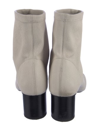 Isabel Marant Suede Colorblock Pattern Sock Boots