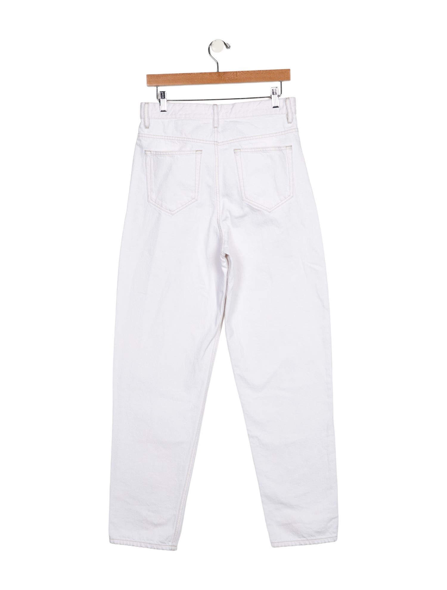 Isabel Marant High-Rise Straight Leg Jeans