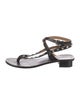 Isabel Marant Leather Studded Accents Sandals