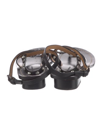 Isabel Marant Leather Studded Accents Sandals