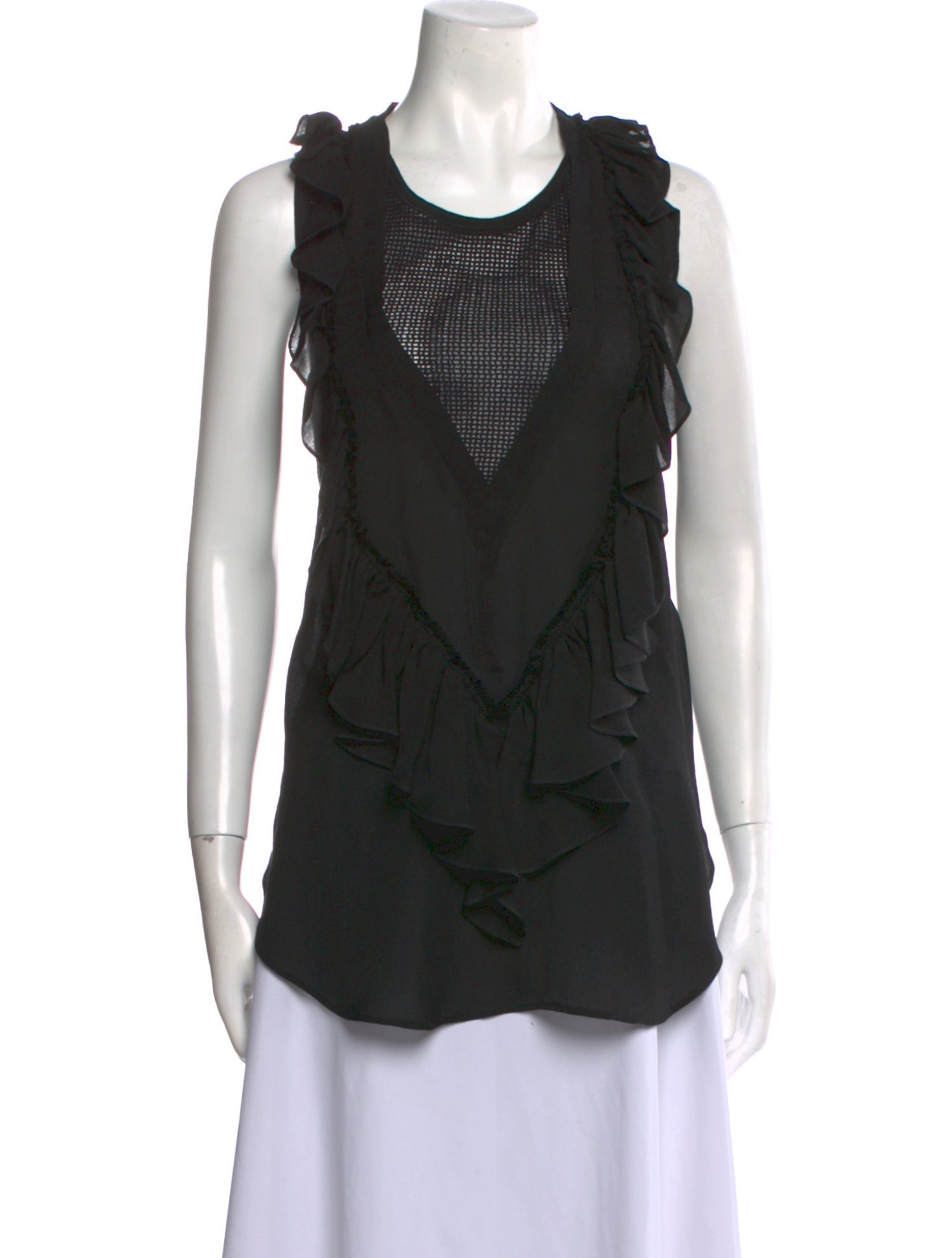 Isabel Marant Crew Neck Sleeveless Tunic