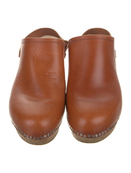 Isabel Marant Leather Studded Accents Mules