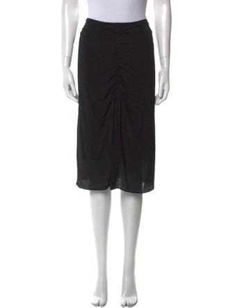 Isabel Marant Silk Knee-Length Skirt