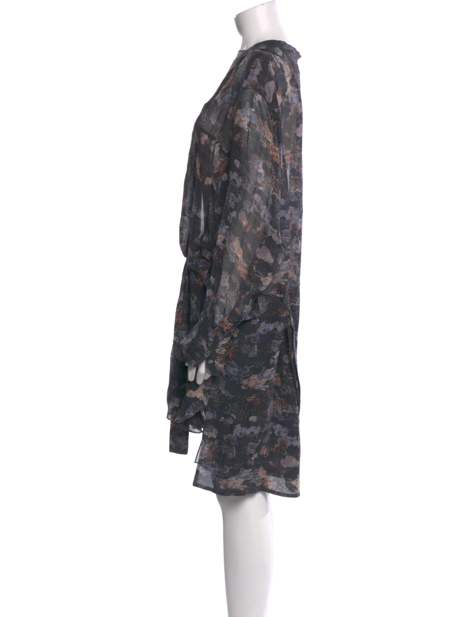 Isabel Marant Silk Knee-Length Dress