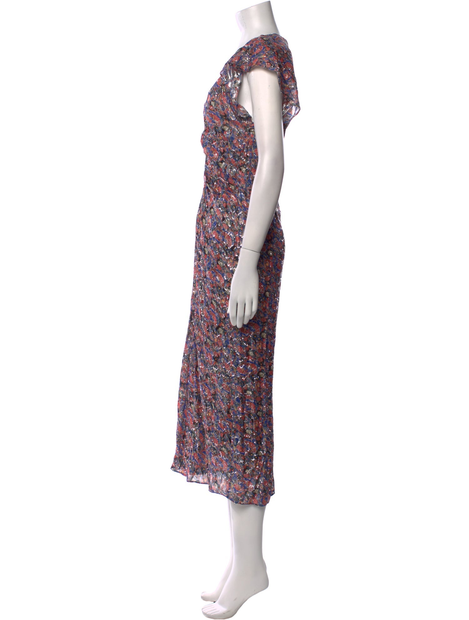 Isabel Marant Silk Long Dress w/ Tags