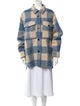 Étoile Isabel Marant Plaid Print Utility Jacket