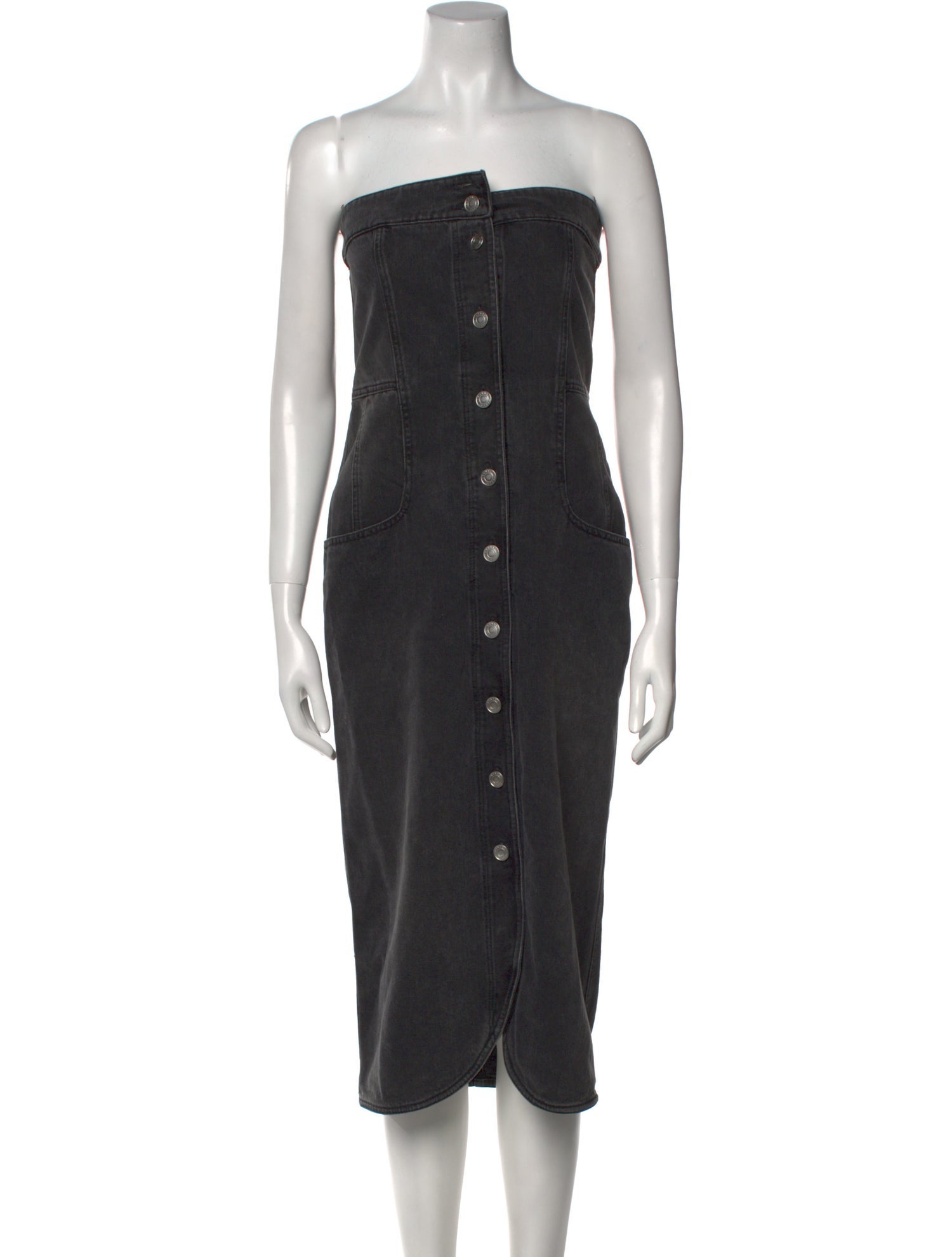 Isabel Marant Strapless Knee-Length Dress w/ Tags