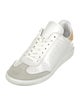 Isabel Marant Leather Colorblock Pattern Sneakers