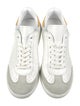 Isabel Marant Leather Colorblock Pattern Sneakers