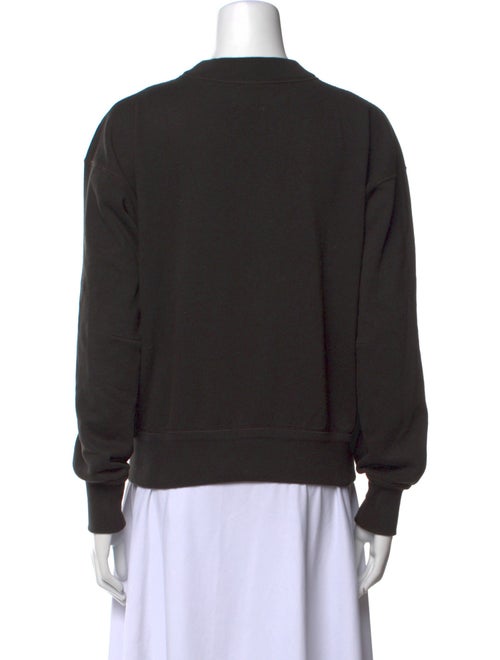 Étoile Isabel Marant Graphic Print Mock Neck Sweatshirt