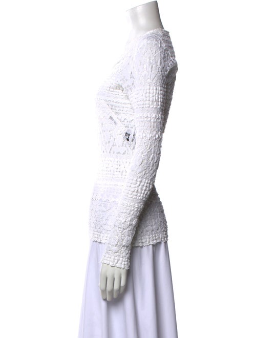 Isabel Marant Bateau Neckline Long Sleeve Top