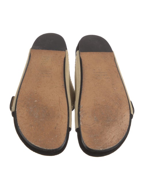 Isabel Marant Suede Printed Slides