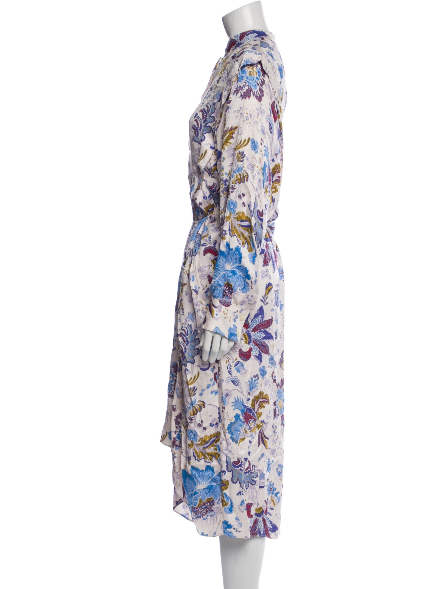 Isabel Marant Floral Print Midi Length Dress