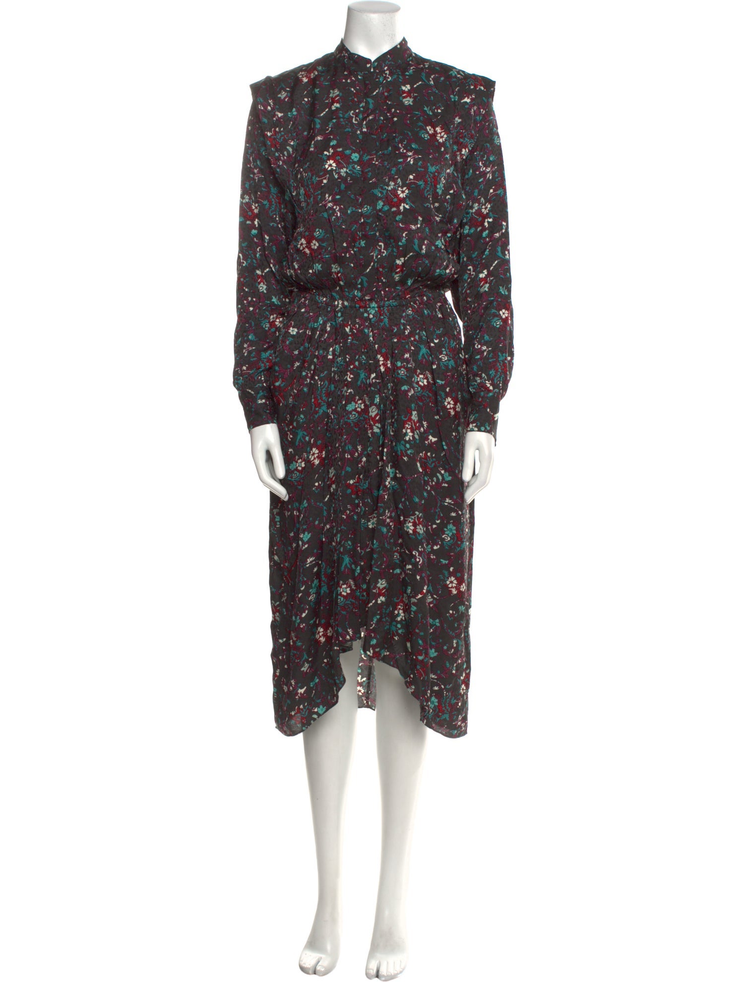 Isabel Marant Floral Print Midi Length Dress