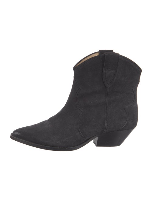 Isabel Marant Suede Western Boots