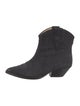 Isabel Marant Suede Western Boots