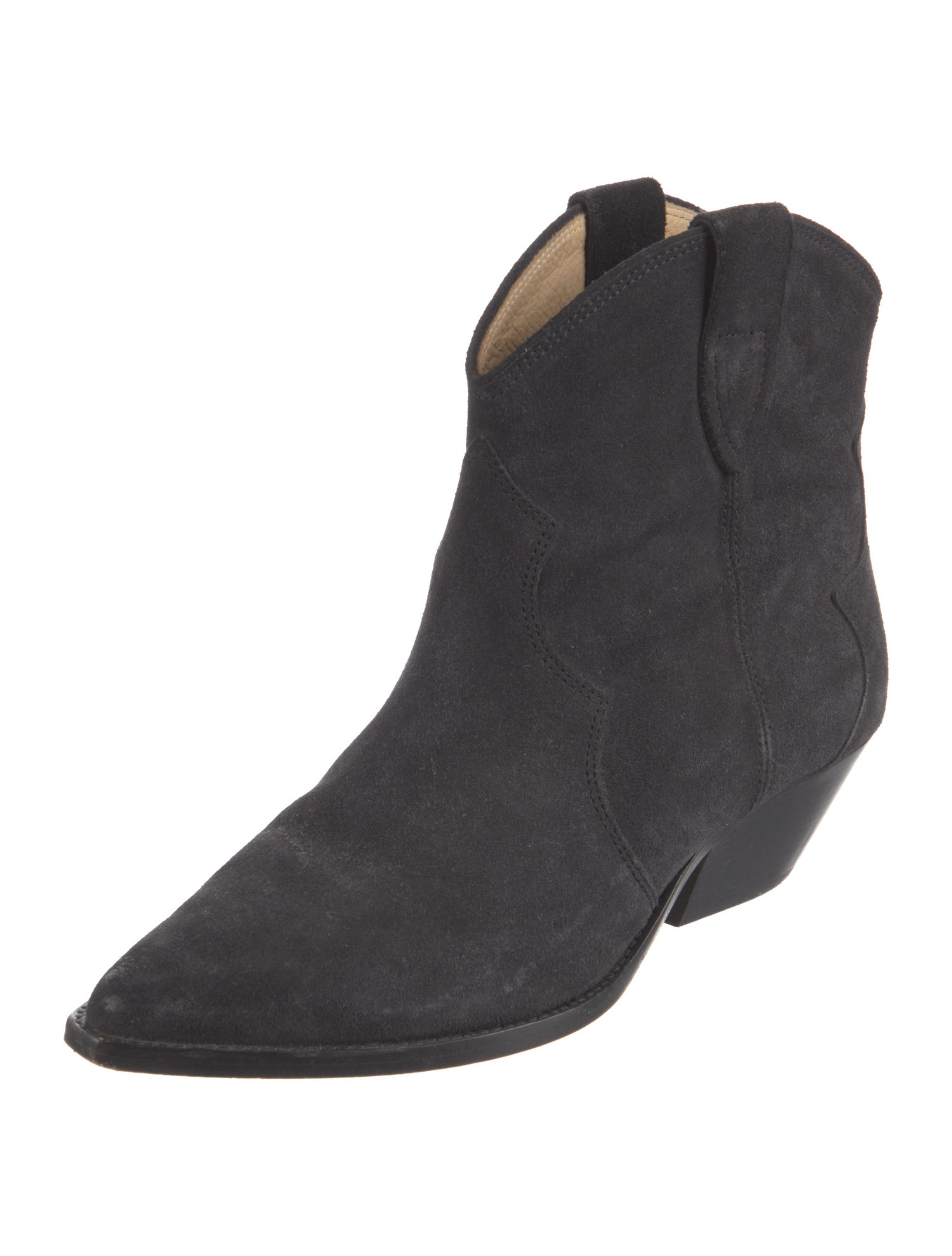 Isabel Marant Suede Western Boots