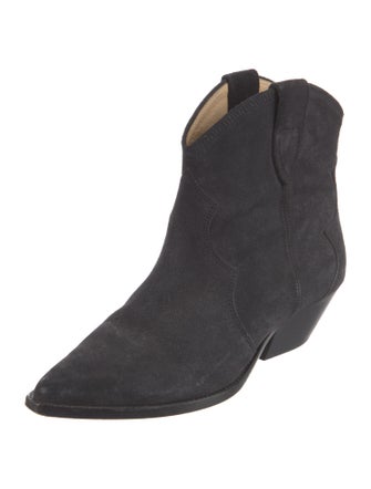 Isabel Marant Suede Western Boots